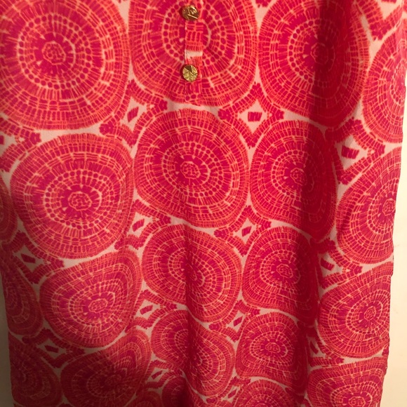 Color size s sleeveless multicolored blouse - Picture 5 of 8